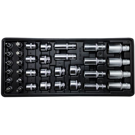 FIXMAN 34-pc 3/8" Dr.sockets